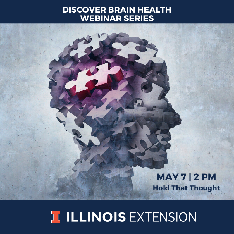 Discover Brain Health Webinar Series - Hold That Thought