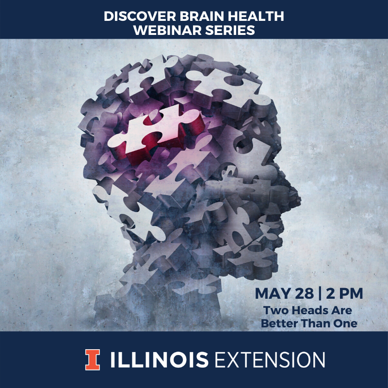 Discover Brain Health Webinar Series- 2 Heads are Better than One