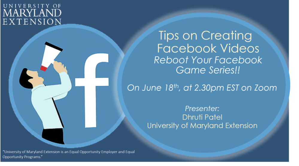 Tips on Creating Facebook Videos - Reboot Your Facebook Game Series