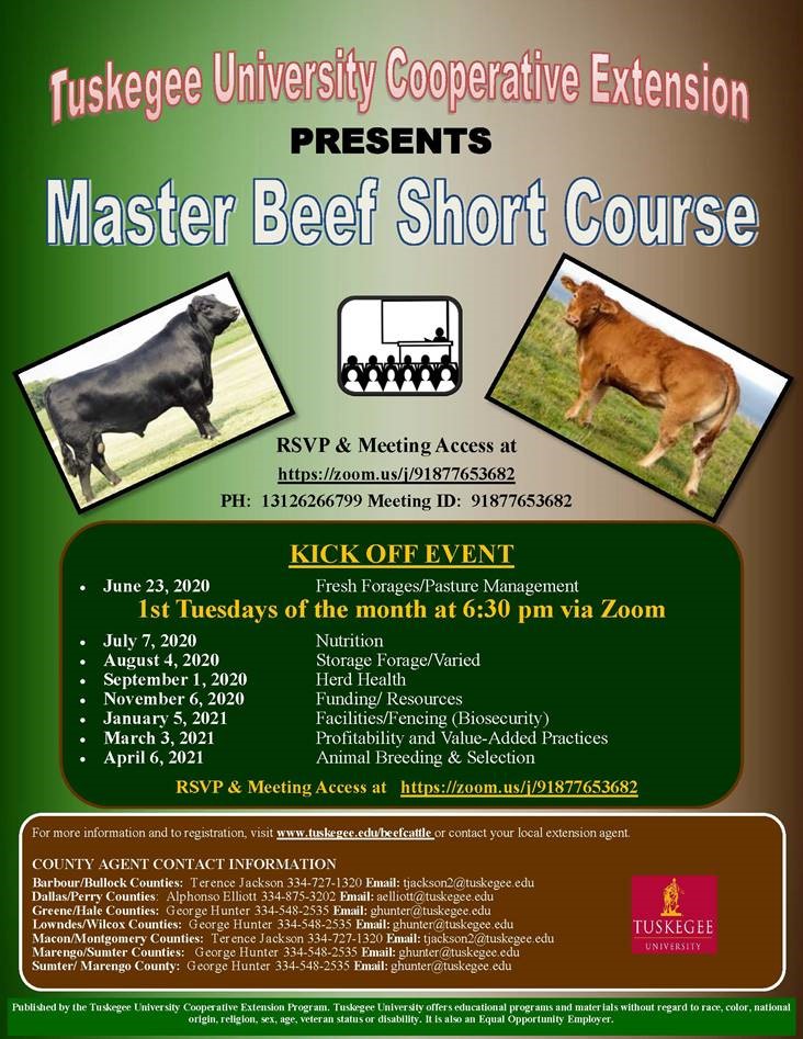 Master Beef Short Course