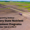 The Current Webinar: Mandatory State Nutrient Management Programs