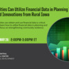 NCRCRD Webinar: How Communities Can Utilize Financial Data in Planning Their Futures: Strategies and Innovations from Rural Iowa