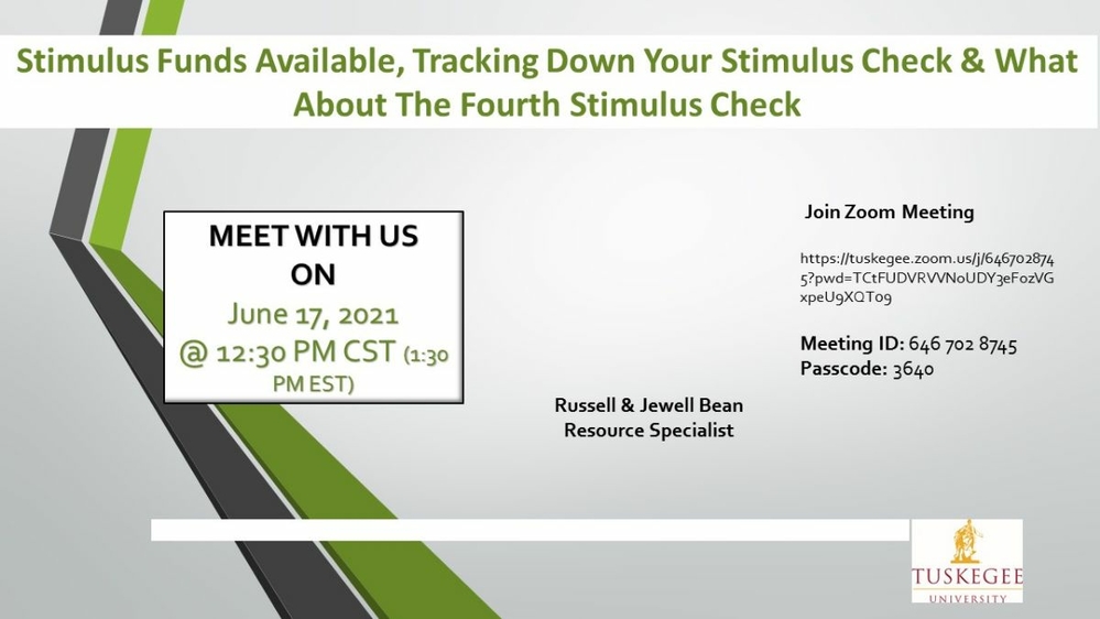 Stimulus Funds Available, Tracking Down Your Stimulus Check &amp; What About The Fourth Stimulus Check