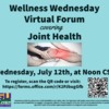 Wellness Wednesday Virtual Forum: Joint Health