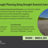 Collaborative Drought Planning Using Drought Scenario Exercises